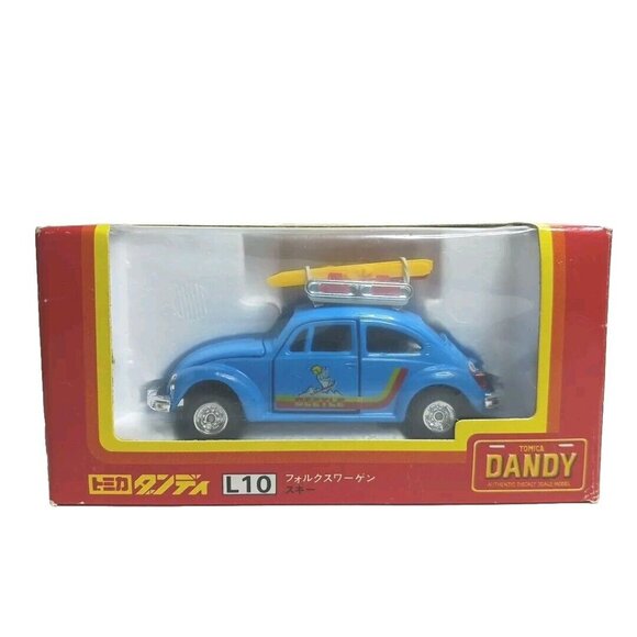 L-10 Tomica Dandy VW Volkswagon Beetle 1:43 Diecast Japan Tomy M-30 1100 - Picture 1 of 16